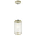 Nordlux outdoor pendant luminaire COUPAR with diffuser E27 IP33, mat, sand coloured dimmable