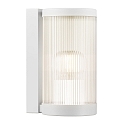 outdoor wall luminaire COUPAR with diffuser E27 IP54, white matt dimmable