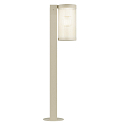 Nordlux outdoor floor lamp COUPAR with diffuser E27 IP54, mat, sand coloured dimmable