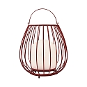 Nordlux Battery lamp JIM TO-GO with switch, with USB connection IP54, red dimmable