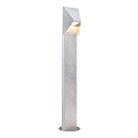 bollard lamp PONTIO GU10 IP54, mat, galvanised 