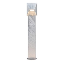 Nordlux bollard lamp PONTIO GU10 IP54, mat, galvanised 