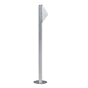 Nordlux bollard lamp PONTIO GU10 IP54, mat, galvanised 