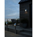 Nordlux bollard lamp PONTIO GU10 IP54, mat, galvanised 
