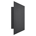 Nordlux outdoor wall luminaire NICO SQUARE 22 up / down, square GU10 IP54, black dimmable