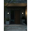 outdoor wall luminaire OLIVER SQUARE IP54, black 