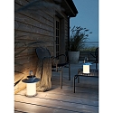Nordlux LED Akku-Leuchte TEMPLE 35 ToGo Solarleuchte, 3000K, IP54, verzinkt