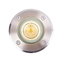 Nordlux Bodeneinbauleuchte ANDOR ROUND, GU10, IP67, Edelstahl