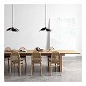 pendant luminaire MAPLE 55 E27 IP20