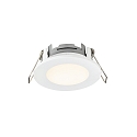 Nordlux downlight LEONIS set of 1 IP65, white 