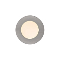 Nordlux downlight LEONIS set of 1 IP65, brushed nickel 