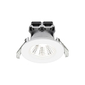 Nordlux downlight FREMONT set of 3 IP65, white dimmable