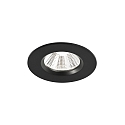 Nordlux LED Einbaustrahler FREMONT, 3er Set, 36�, 4,5W, 4000K, 380lm, IP65, dimmmbar, schwarz