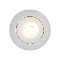 Nordlux downlight ALIKI IP44, white matt dimmable