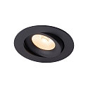 downlight ALIKI IP44, black matt dimmable