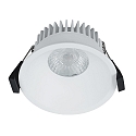 Nordlux downlight ALBRIC IP44, white matt dimmable