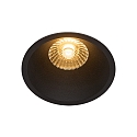 LED Einbaustrahler ALBRIC, 38�, 8W, 2700K, IP44, dimmmbar, schwarz
