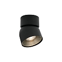 ceiling luminaire PITCHER GU10 IP20, black dimmable