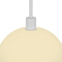 pendant luminaire ELLEN 30 E27 IP20, opal white, white dimmable