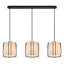 Pendelleuchte CARDINE, 3-flammig, E27, IP20, dimmmbar, wei�