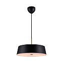 Nordlux pendant luminaire CLASI 45 E27 IP20, black matt dimmable