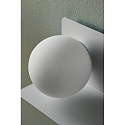 Nordlux wall luminaire LILIBETH E14 IP20, white matt 