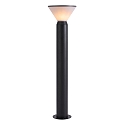 Nordlux bollard lamp NOORSTAD E27 IP44, black matt, white 