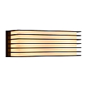 Nordlux outdoor wall luminaire FLUCTUS 28 E27 IP44, black matt, white 