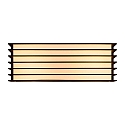 Nordlux outdoor wall luminaire FLUCTUS 28 E27 IP44, black matt, white 