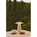 Nordlux LED Akku-Tischleuchte ARA TO-GO 2, 2W, 3000K, 240lm, CRI>80, IP54, dimmbar, sandfarben