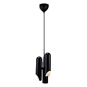 design for the people by Nordlux pendant luminaire ROCHELLE GU10 IP20, black matt dimmable