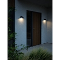 Nordlux outdoor wall luminaire SCORPIUS MAXI E27 IP44, black matt 