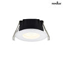 recessed luminaire ROSALEE IP65 | IP20, black dimmable 7W 600lm 2700 | 3000 | 4000K 36° 36°