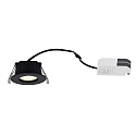 downlight ROSALEE IP65,IP20, black dimmable
