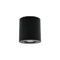 spot SABONIS GU10 IP20, black dimmable