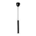 pendant luminaire VICO GU10 IP20, black dimmable
