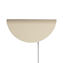Wandleuchte MODEL, E14, IP20, beige