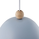 pendant luminaire GASTON E27 IP20, blue dimmable
