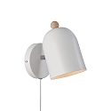 Wandleuchte GASTON, E27, IP20, dimmbar, wei�