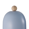 wall luminaire GASTON E27 IP20, blue 