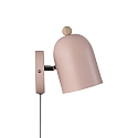Nordlux Wandleuchte GASTON, E27, IP20, dimmbar, staubrosa