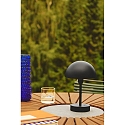 Nordlux battery table lamp ELLEN TO-GO without charger, with IP charging station IP44, mat, black dimmable