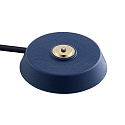 Nordlux battery table lamp ELLEN TO-GO without charger, with IP charging station IP44, blue, mat dimmable