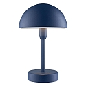 Nordlux battery table lamp ELLEN TO-GO without charger, with IP charging station IP44, blue, mat dimmable
