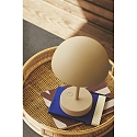 Nordlux battery table lamp ELLEN TO-GO IP44, beige dimmable