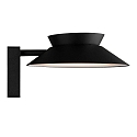 Nordlux solar wall luminaire JUSTINA with sensor IP44, black 