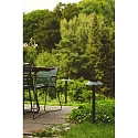 Nordlux LED Solar Pollerleuchte JUSTINA, 5W, 3000K, 400lm, CRI>80, IP44, mit PIR-Sensor, schwarz