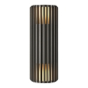 Nordlux Wandleuchte ALUDRA DOUBLE, 2x E27, IP54, seaside anthrazit