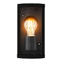 Nordlux wall luminaire LUCHY E27 IP44, black dimmable