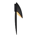 Nordlux wall luminaire VALOPIN IP54, black 